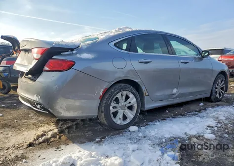 2015 Chrysler 200 Limited z USA, uszkodzony, nr VIN 1C3CCCAB9FN675108